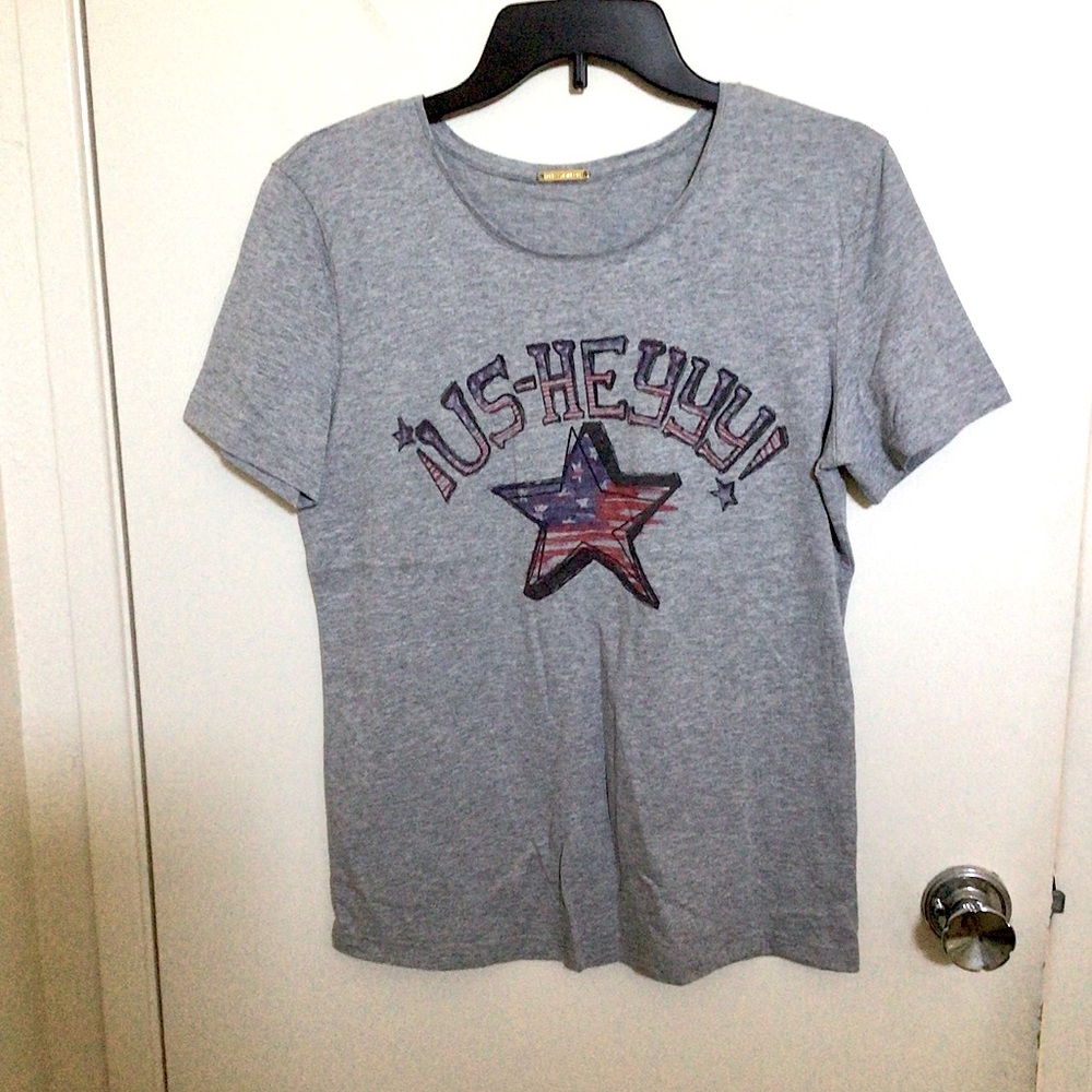 Rebecca Minkoff Limited Edition US Heyyy Graphic Tee